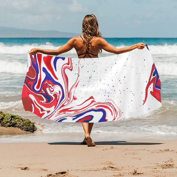 Angufa Beach Towel 31.5"x 71"(Made In Queen)