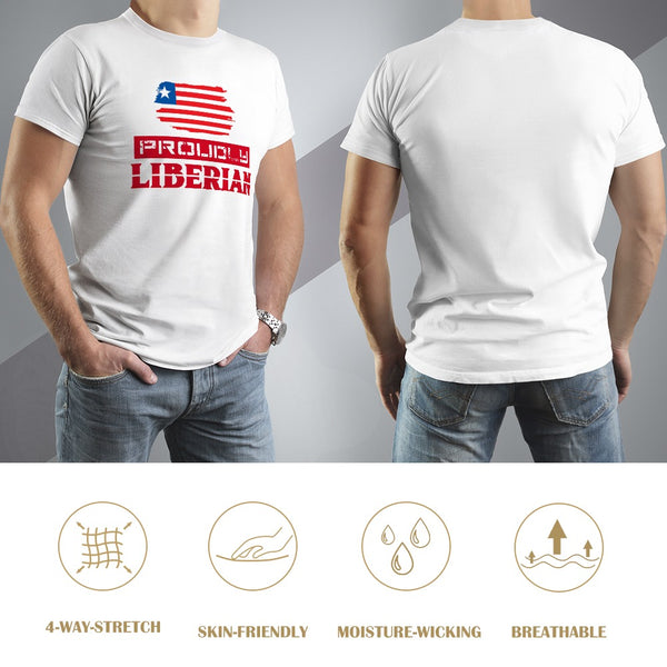 Proudly Liberian Men's T-shirt 100% cotton