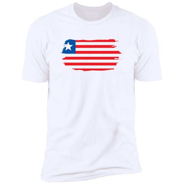 proulib1 Liberia Flag Short Sleeve Tee (Closeout)