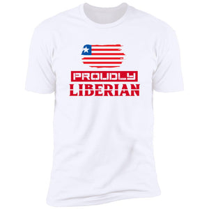 proulib PROUDLY LIBERIAN Premium Short Sleeve Tee (Closeout)