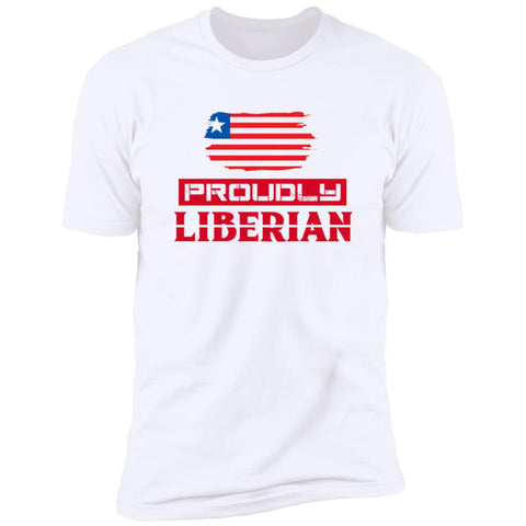 proulib PROUDLY LIBERIAN Premium Short Sleeve Tee (Closeout)