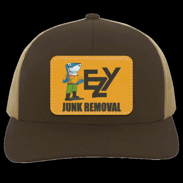 sharkhat EZY Junk Removal Trucker Snap Back - Patch