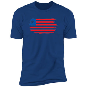 proulib1 Liberia Flag Short Sleeve Tee (Closeout)