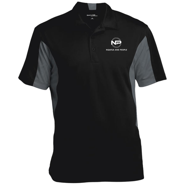 NGAFUA AND PEOPLE Men's Colorblock Performance Polo