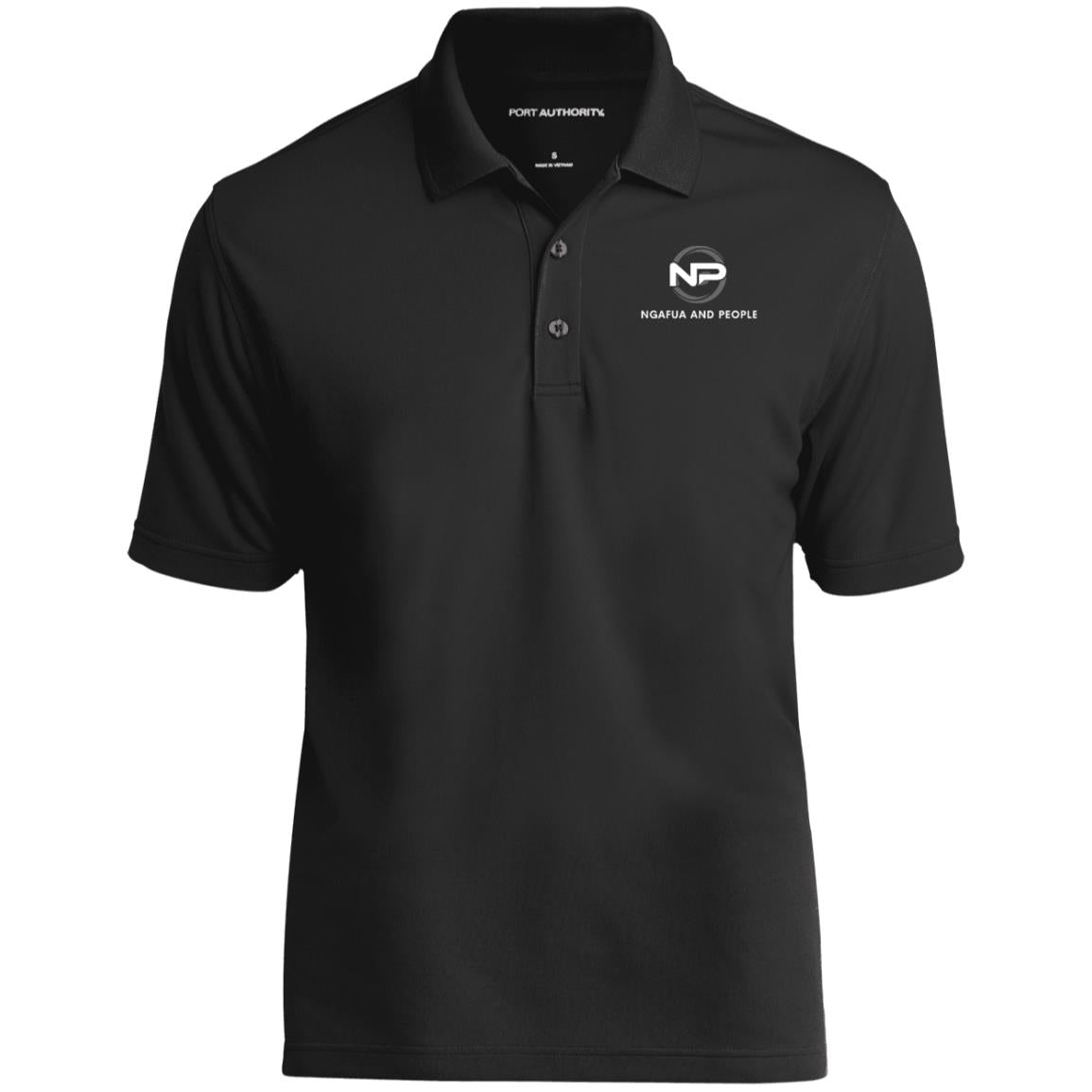 NGAFUA AND PEOPLE Dry Zone UV Micro-Mesh Polo