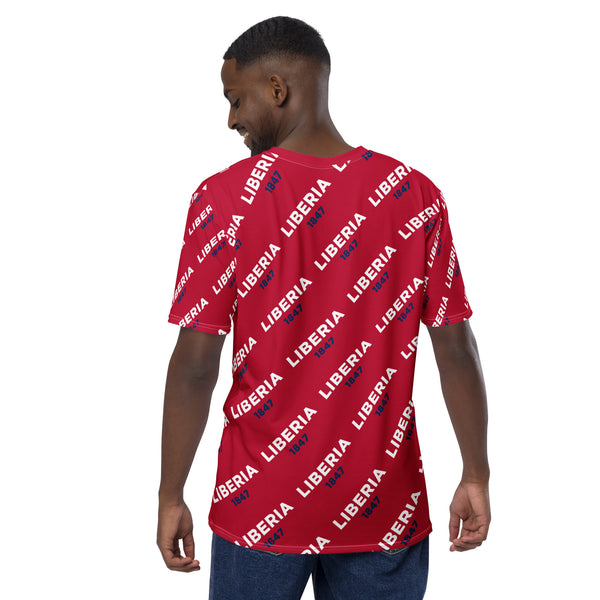 Red Liberia 1847 Men's t-shirt