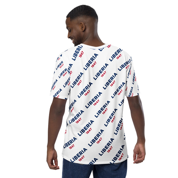 White Liberia 1847 Men's t-shirt