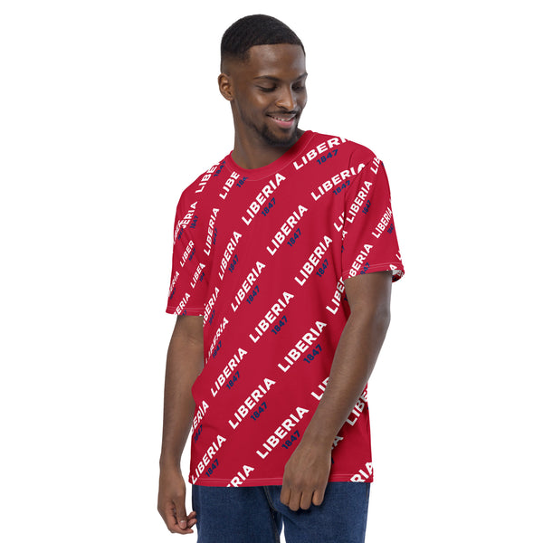 Red Liberia 1847 Men's t-shirt