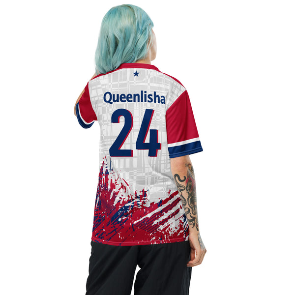 Queenlisha unisex sports jersey