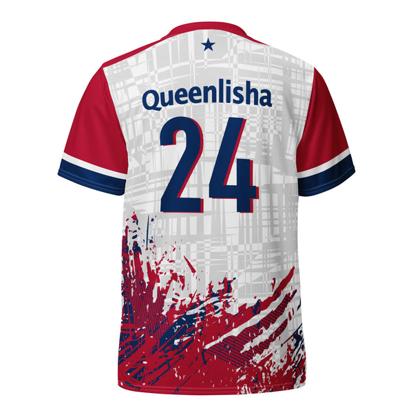 Queenlisha unisex sports jersey