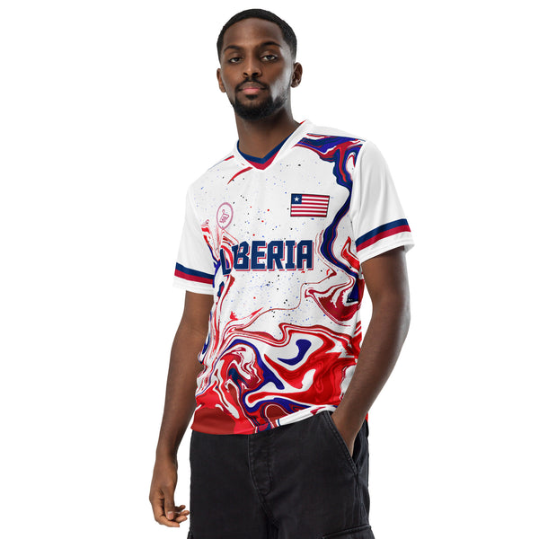 Angufa - LIBERIA unisex sports jersey