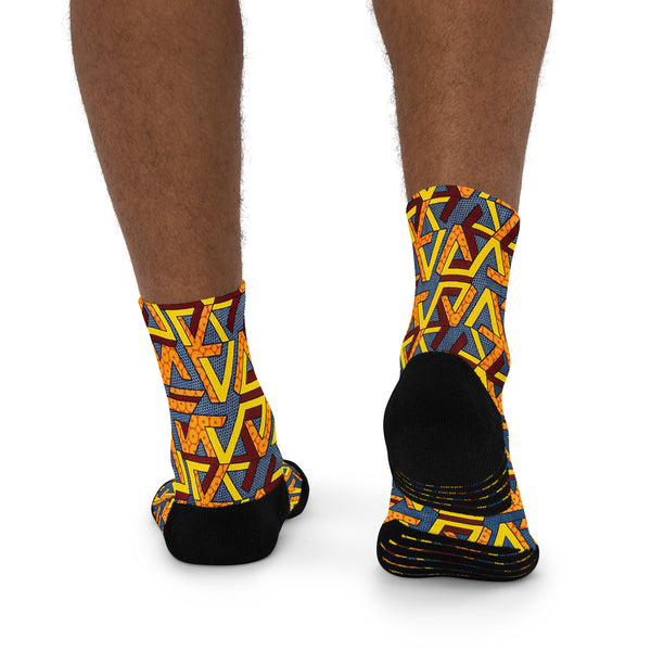 Chead African Print Ankle socks