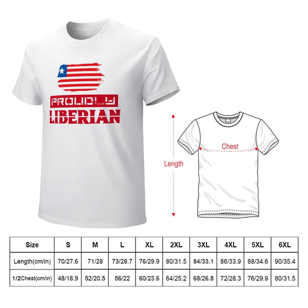 Proudly Liberian Men's T-shirt 100% cotton