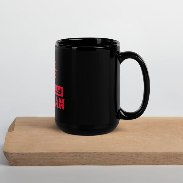 Proudly Liberian Black Glossy Mug