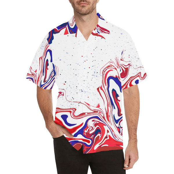 Angufa Short Sleeve Shirt with Lapel Collar