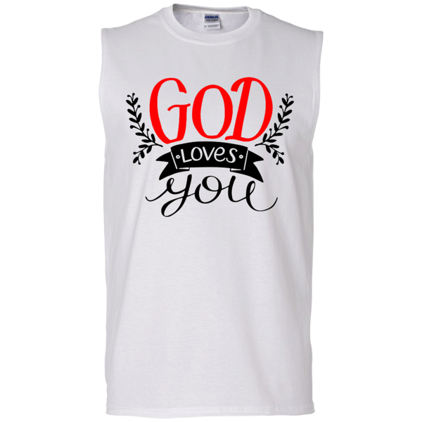 GOD LOVES YOU Sleeveless T-Shirt