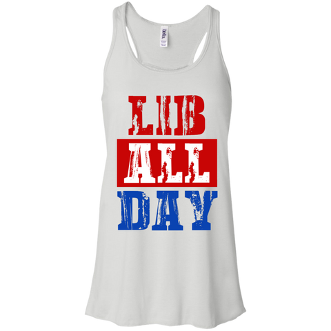 LIB ALL DAY Racerback Tank