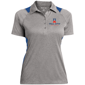 West DFW REI Ladies' Heather Moisture Wicking Polo