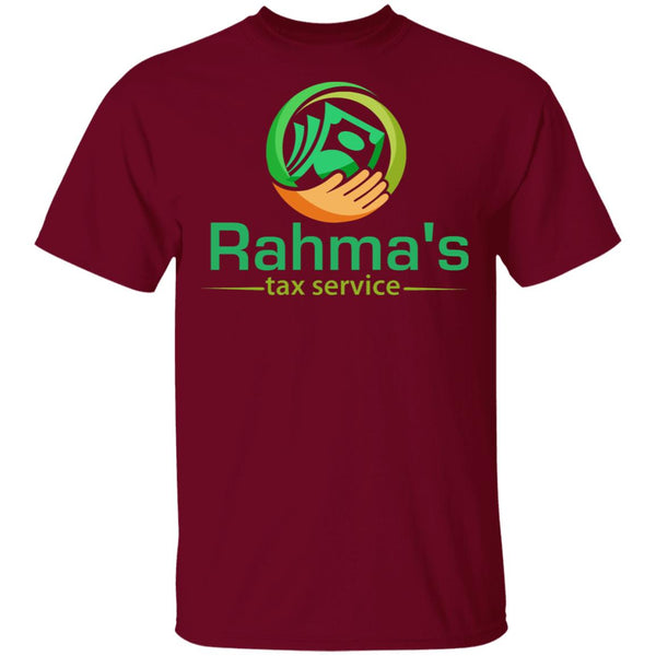 Rahma's Logo Rahma's Tax Service 5.3 oz. T-Shirt