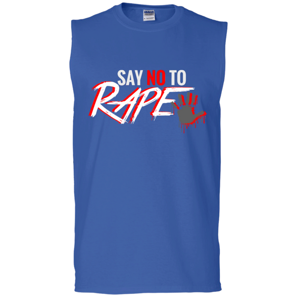 Say No To Rape Men's Ultra Cotton Sleeveless T-Shirt
