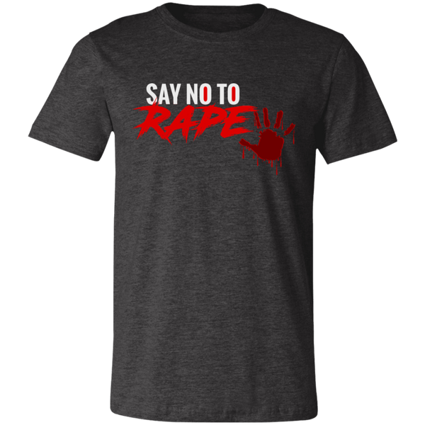 Say No To Rape Unisex Jersey Short-Sleeve T-Shirt