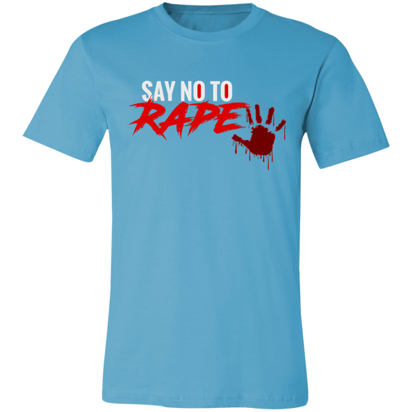 Say No To Rape Unisex Jersey Short-Sleeve T-Shirt