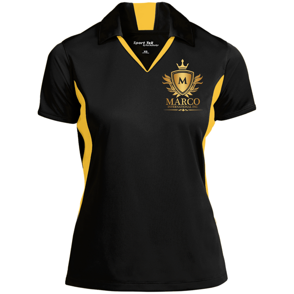 MARCO INTL Ladies' Colorblock Performance Polo