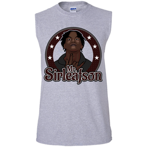 Mr Sirleafson Men's Ultra Cotton Sleeveless T-Shirt