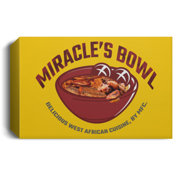 Miracle's Bowl Deluxe Landscape Canvas 1.5in Frame