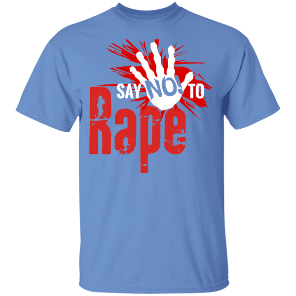 Say No To Rape 100% Cotton T-Shirt