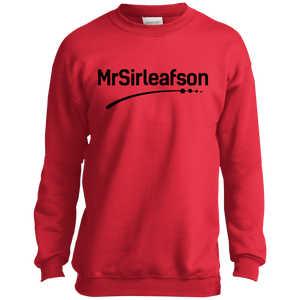 MrSirleafson Youth Crewneck Sweatshirt