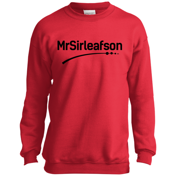 MrSirleafson Youth Crewneck Sweatshirt