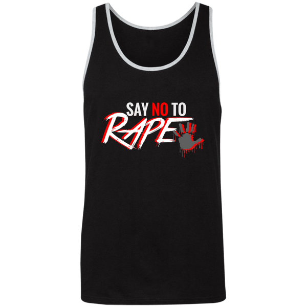 Say No To Rape Unisex Tank