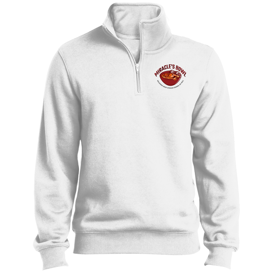 Miracle's Bowl 1/4 Zip Sweatshirt