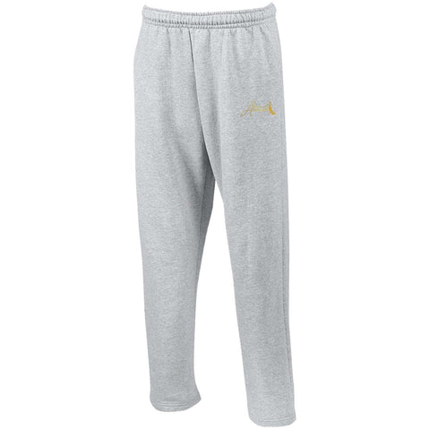 House of Atarah logo House of Atarah Open Bottom Sweatpants with Pockets