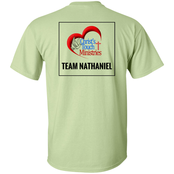 God Loves You/Team Nathaniel T-Shirt Front/Back