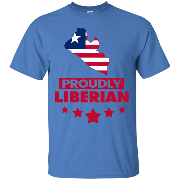 Proudly Liberian T-Shirt (Map)