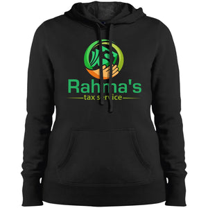 Rahma's Logo Rahma's Tax Service Ladies' Pullover Hooded Sweatshirt