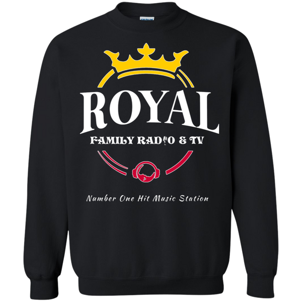 Royal Family Crewneck Pullover Sweatshirt  8 oz.