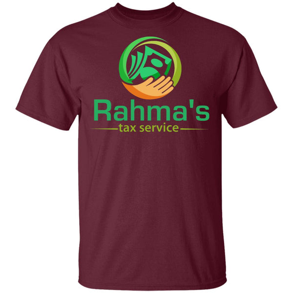 Rahma's Logo Rahma's Tax Service 5.3 oz. T-Shirt