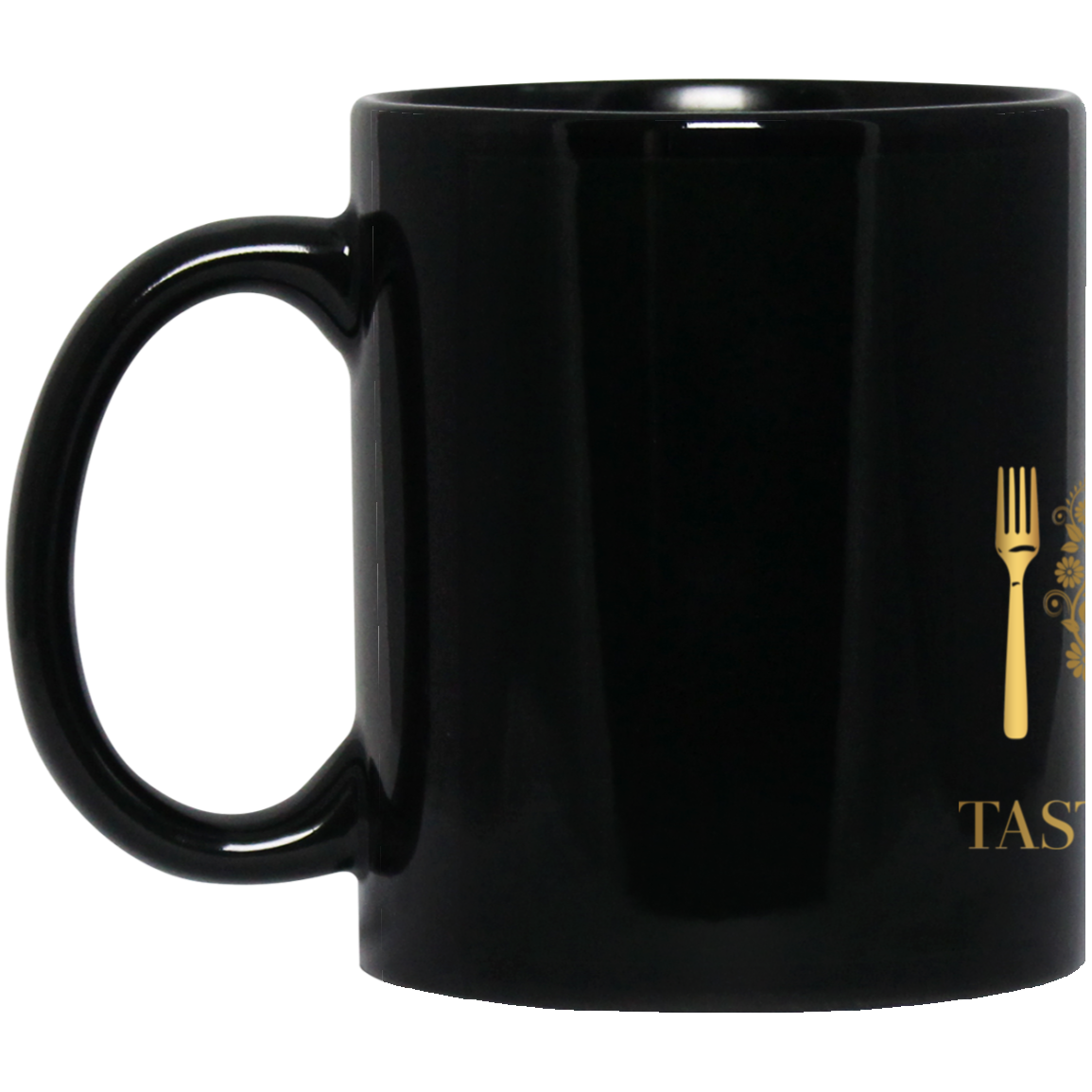 Taste of Passion 11 oz. Black Mug