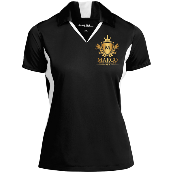 MARCO INTL Ladies' Colorblock Performance Polo