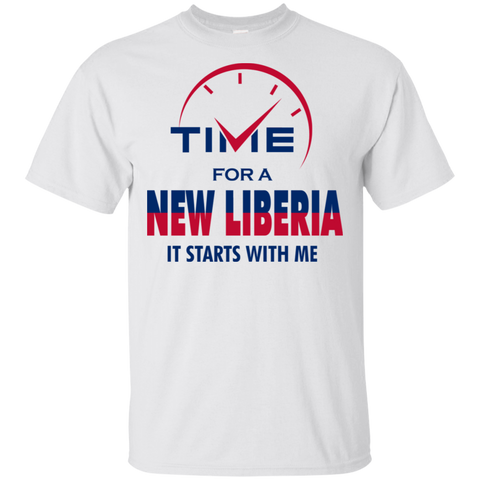 Time For A New Liberia T-Shirt