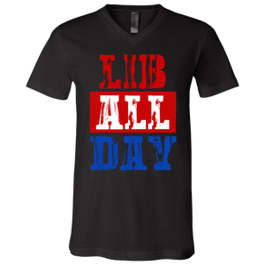 LIB ALL DAY V-Neck T-Shirt