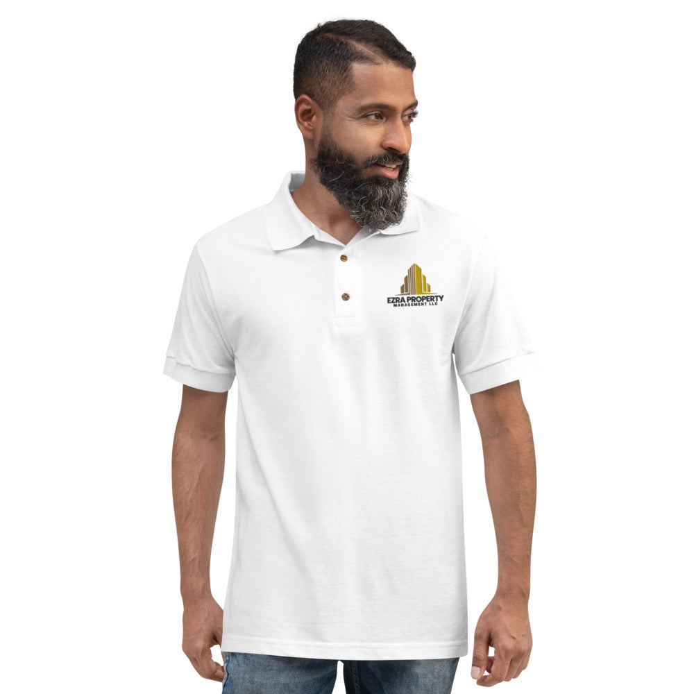 Ezra Property Mgnt Embroidered Polo Shirt