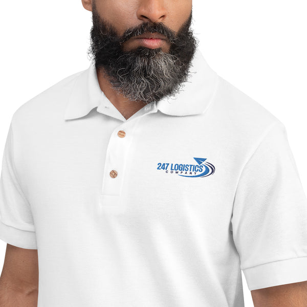 247 Logistics Company Embroidered Polo Shirt
