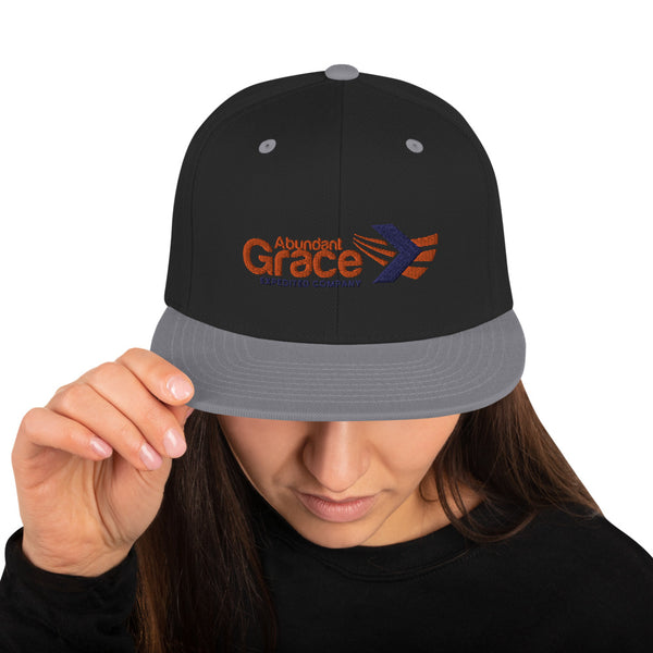 Abundant Grace Snapback Hat