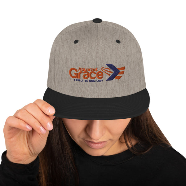 Abundant Grace Snapback Hat