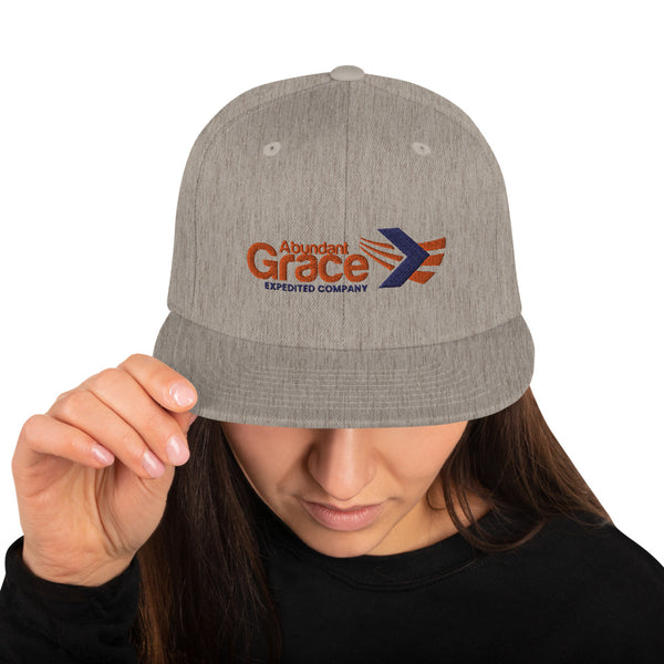 Abundant Grace Snapback Hat