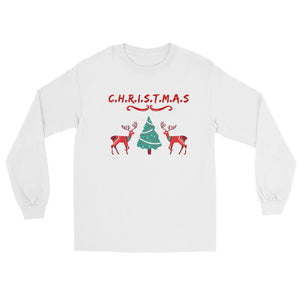 C.H.R.I.S.T.M.A.S Men’s Long Sleeve Shirt